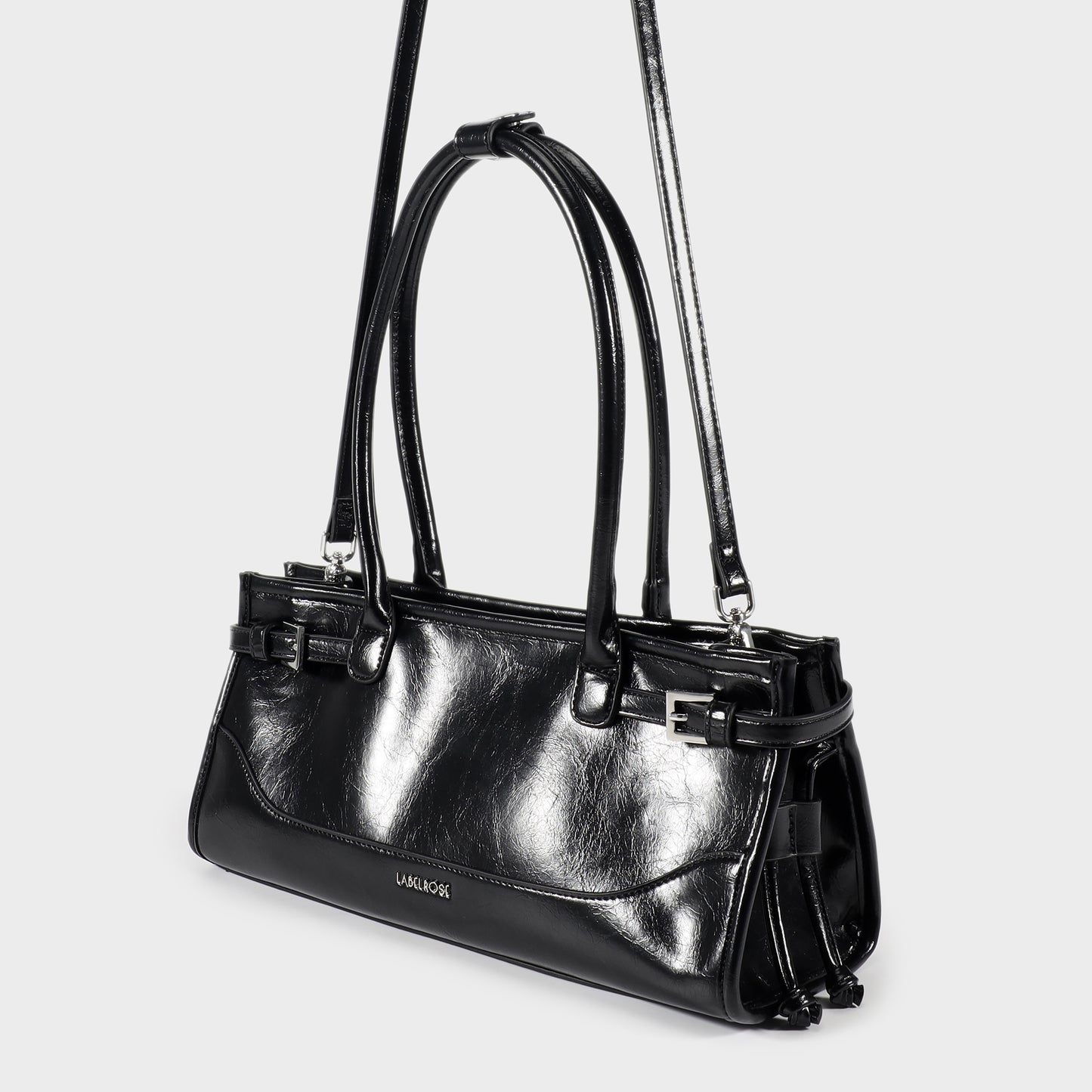 SABOT GLACE shoulder bag - BLACK