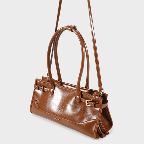 Borsa a spalla SABOT GLACE - CAMEL