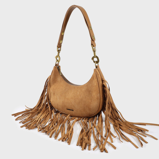 SHIRLEY Shoulder Bag - CAMEL