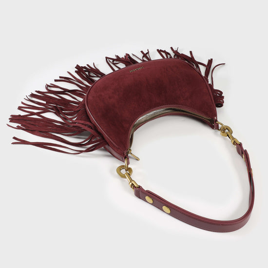 SHIRLEY Shoulder Bag - WINE