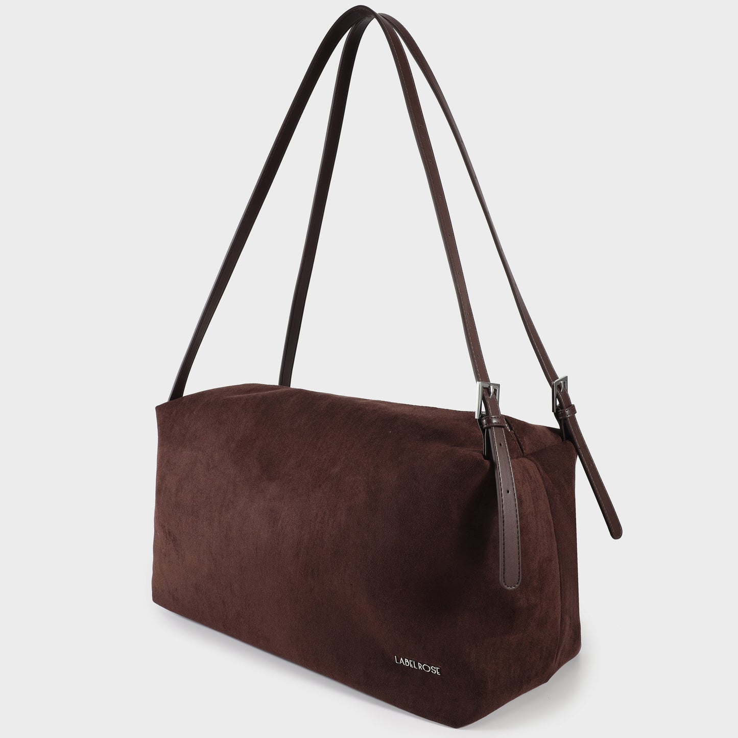 Shopping bag a spalla SIDNEY - MARRONE