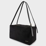 SIDNEY shoulder shopping bag - BLACK GOLD