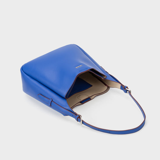 Shopper bag STEFANY - BLU ELETTRICO