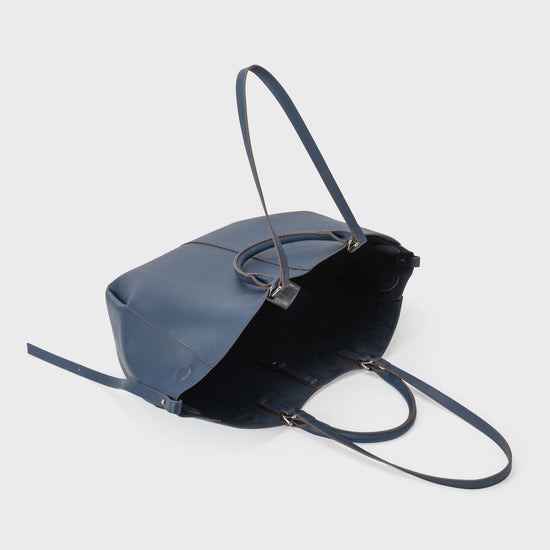 SCARLETT BIG Shoulder Bag - MIDNIGHT BLUE