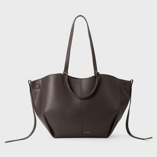 SCARLETT BIG Shoulder Bag - BROWN