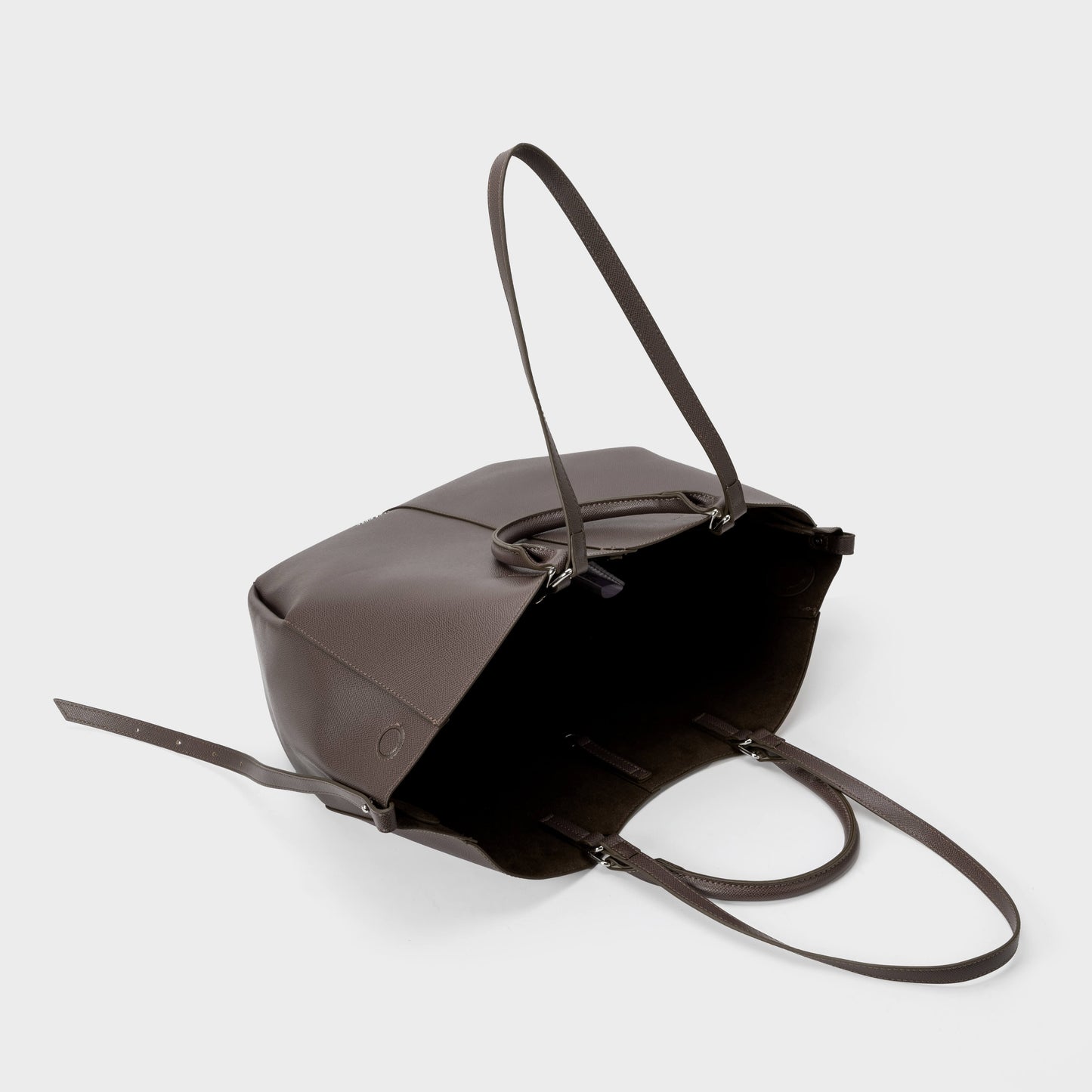 SCARLETT BIG Shoulder Bag - BROWN