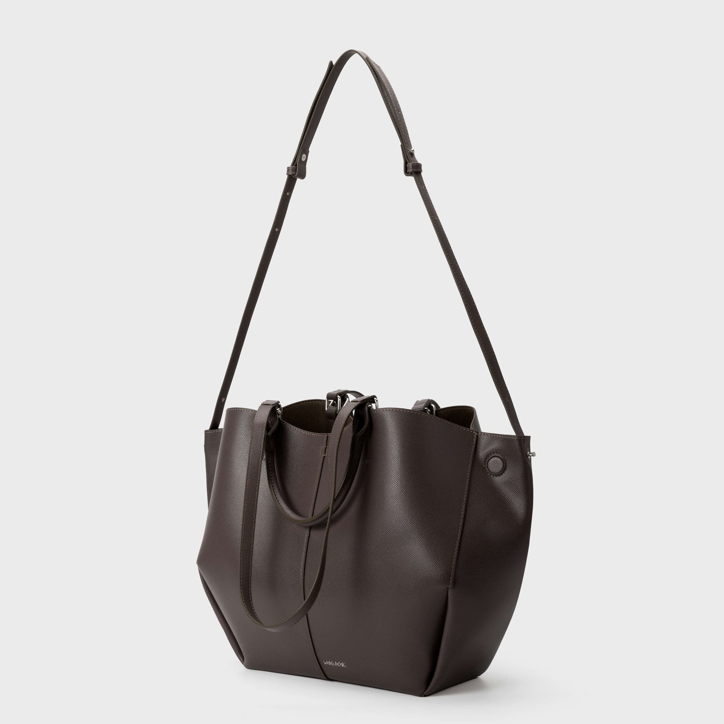 SCARLETT BIG Shoulder Bag - BROWN