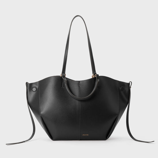 SCARLETT BIG Shoulder Bag - BLACK GOLD