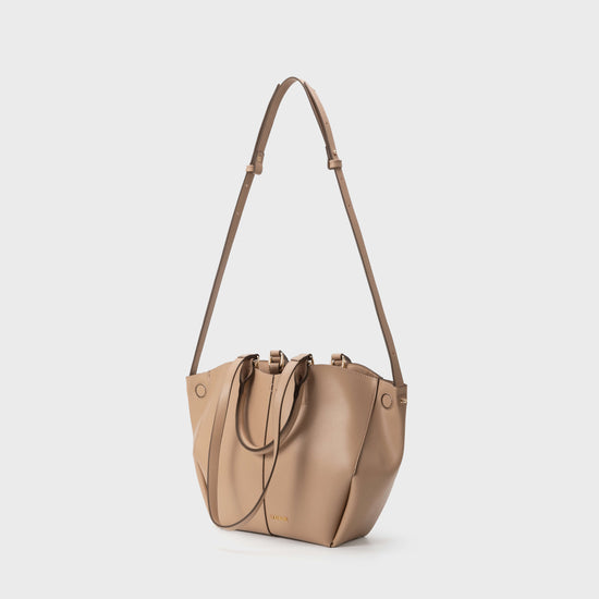 SCARLETT SMALL Shoulder Bag - BEIGE