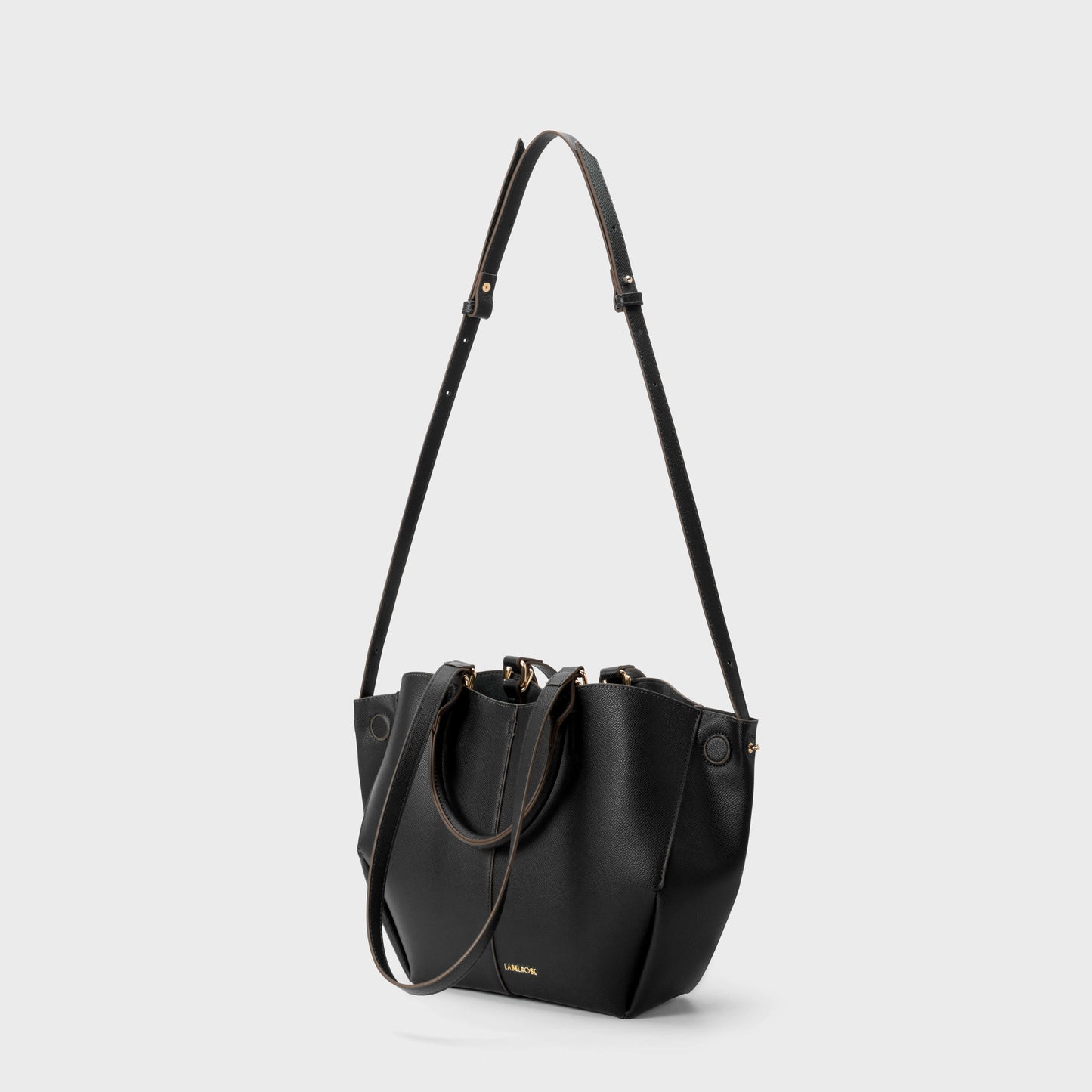 SCARLETT SMALL Shoulder Bag - BLACK GOLD