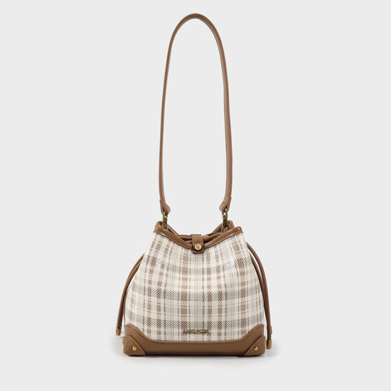 TESSA Bucket Bag - BEIGE