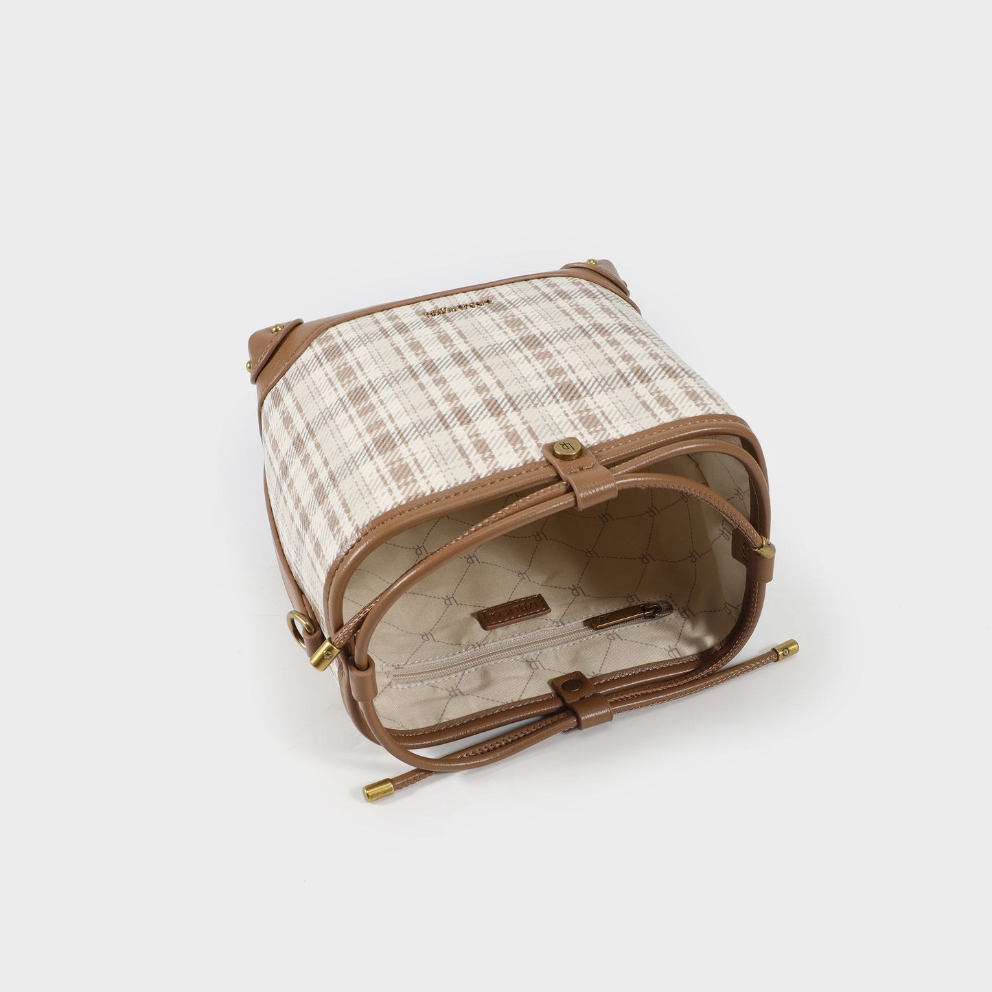 Borsa a secchiello TESSA - BEIGE