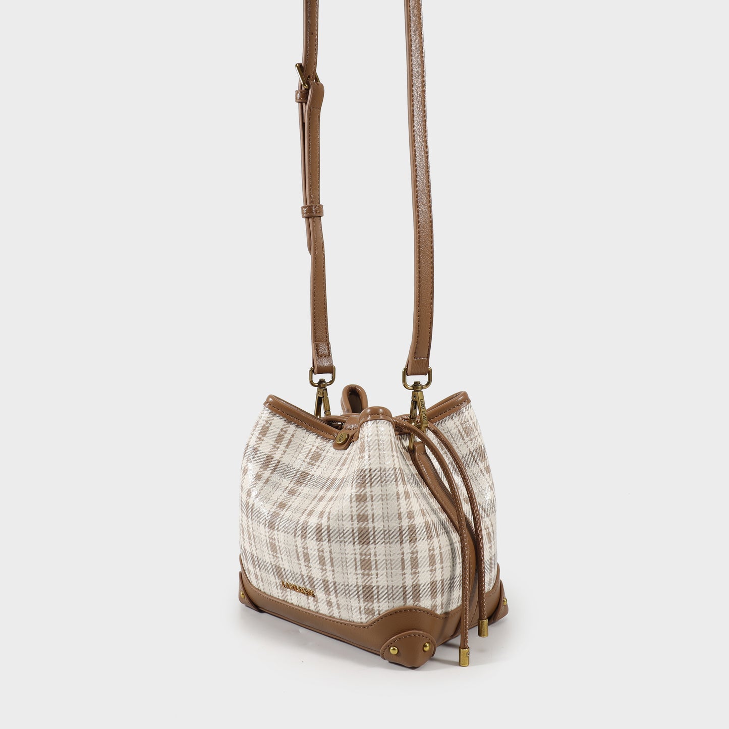 TESSA Bucket Bag - BEIGE