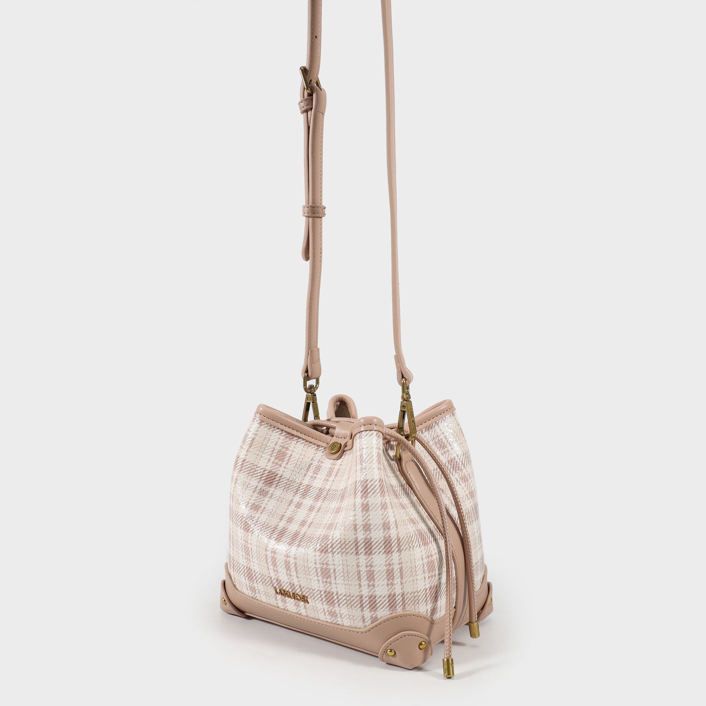 TESSA Bucket Bag - NUDE PINK