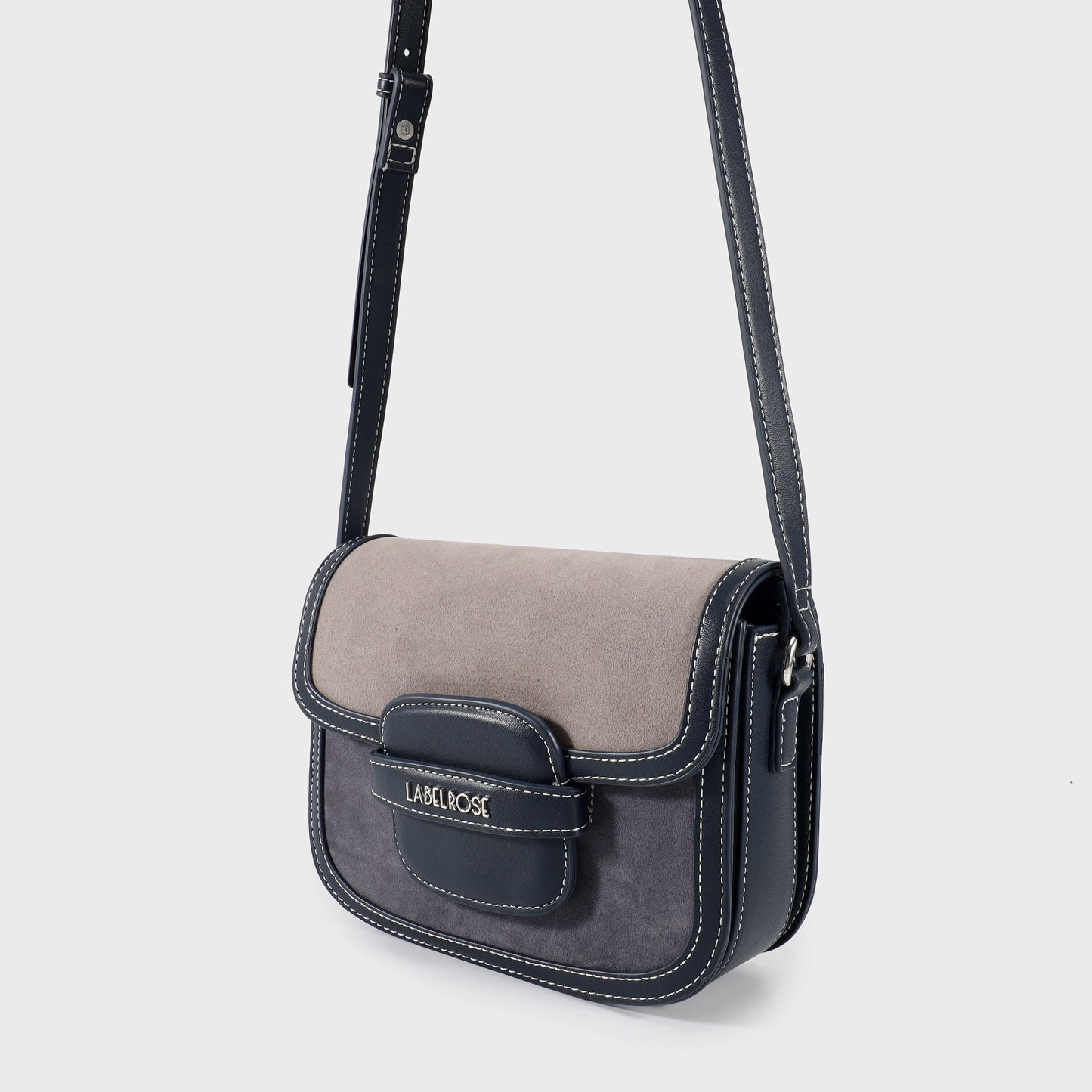 ADDISON saddle shoulder bag - BLUE