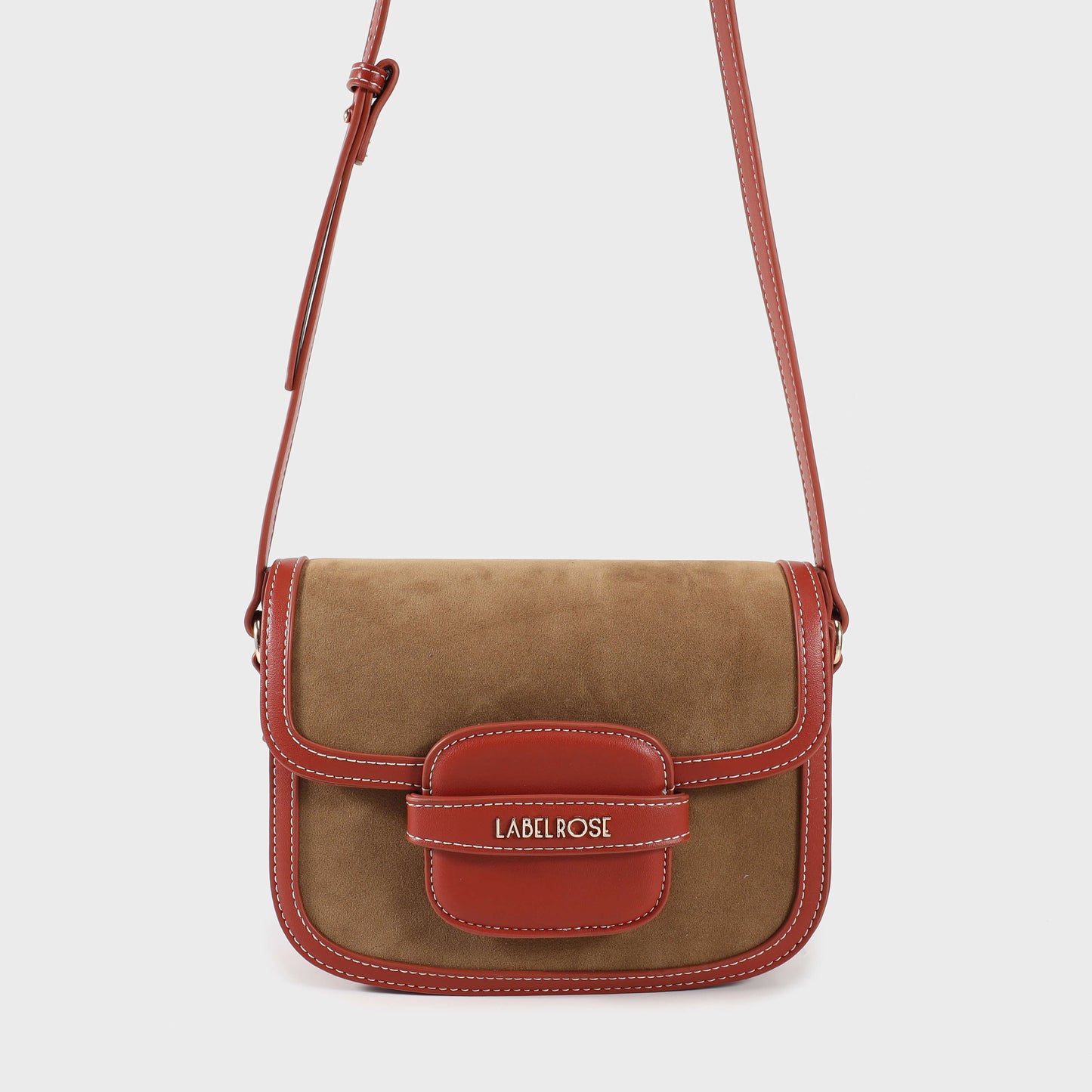 Borsa a tracolla saddle ADDISON - CUOIO