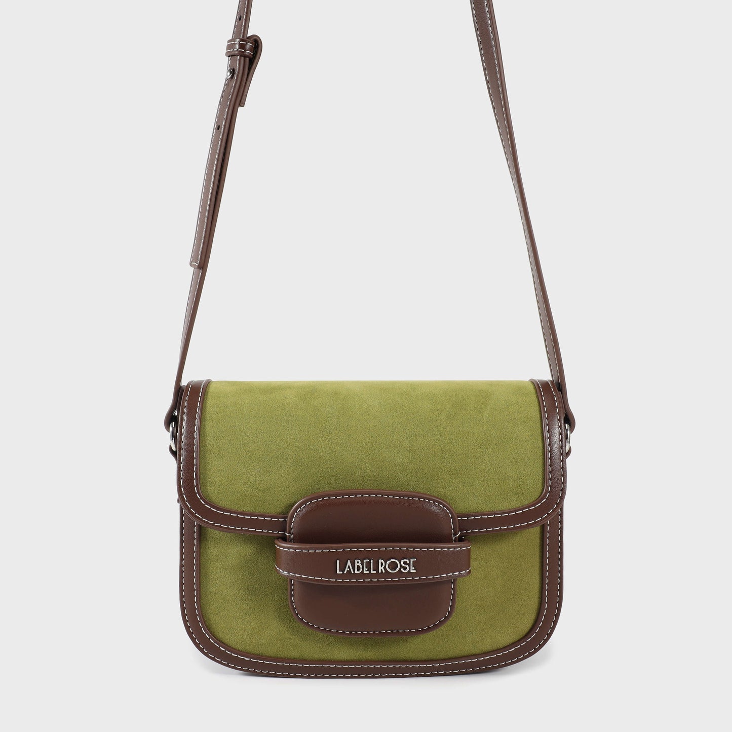 Bolso bandolera Addison Saddle - Verde