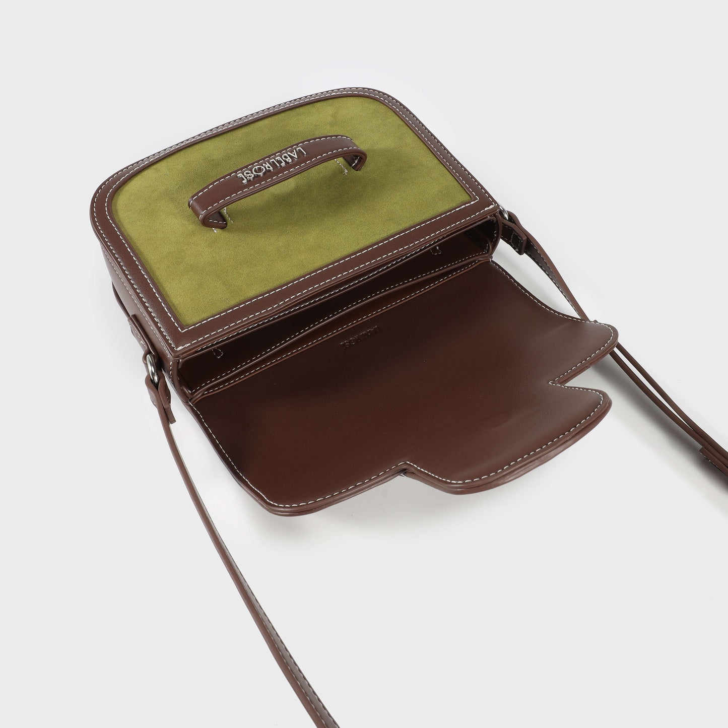 Borsa a tracolla saddle ADDISON - VERDE