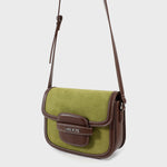 Bolso bandolera Addison Saddle - Verde