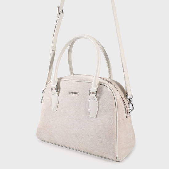 Borsa a tracolla DIANA   - OFF WHITE