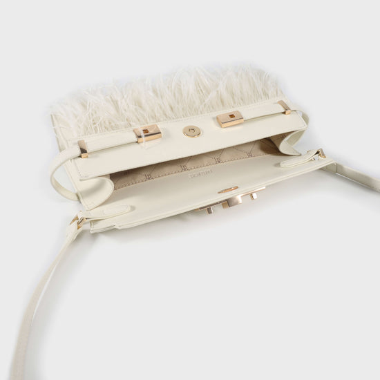 GRACE LONG LE Shoulder Bag - CREAM