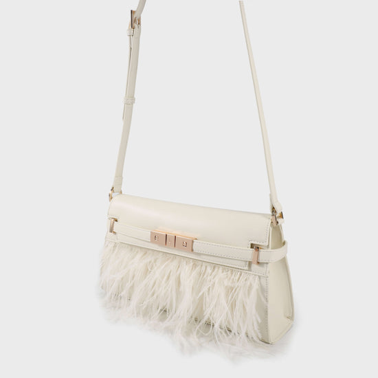 Borsa a tracolla GRACE LONG LE - CREAM