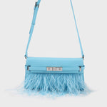 GRACE LONG LE Shoulder Bag - LIGHT BLUE