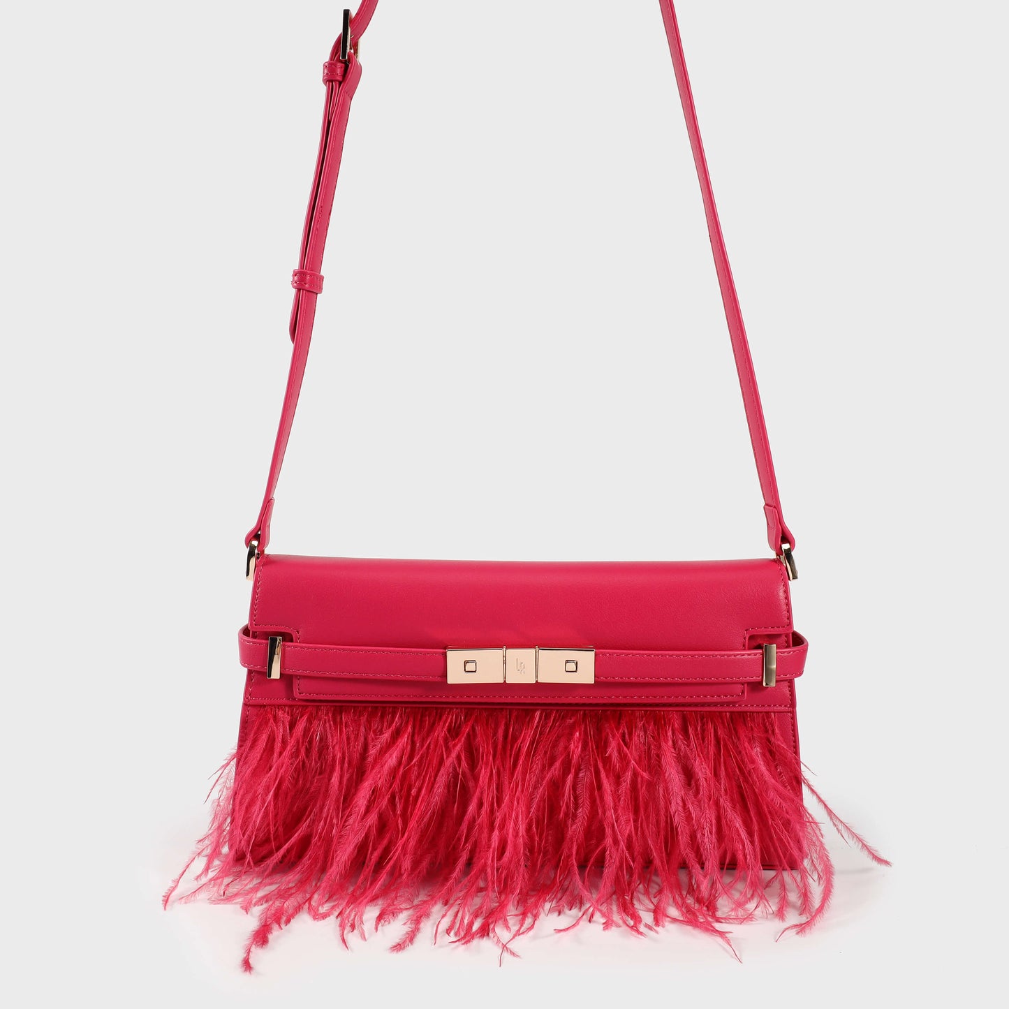 Borsa a tracolla GRACE LONG LE - MAGENTA