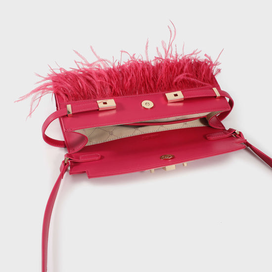 Borsa a tracolla GRACE LONG LE - MAGENTA