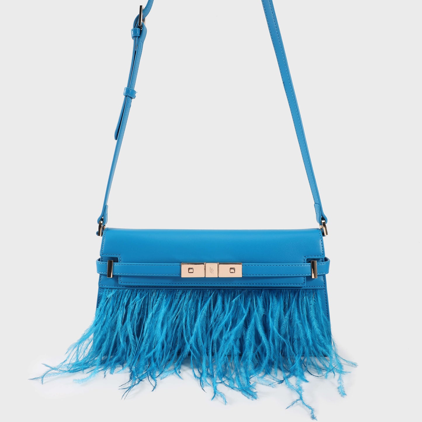 Borsa a tracolla GRACE LONG LE - TURQUOISE