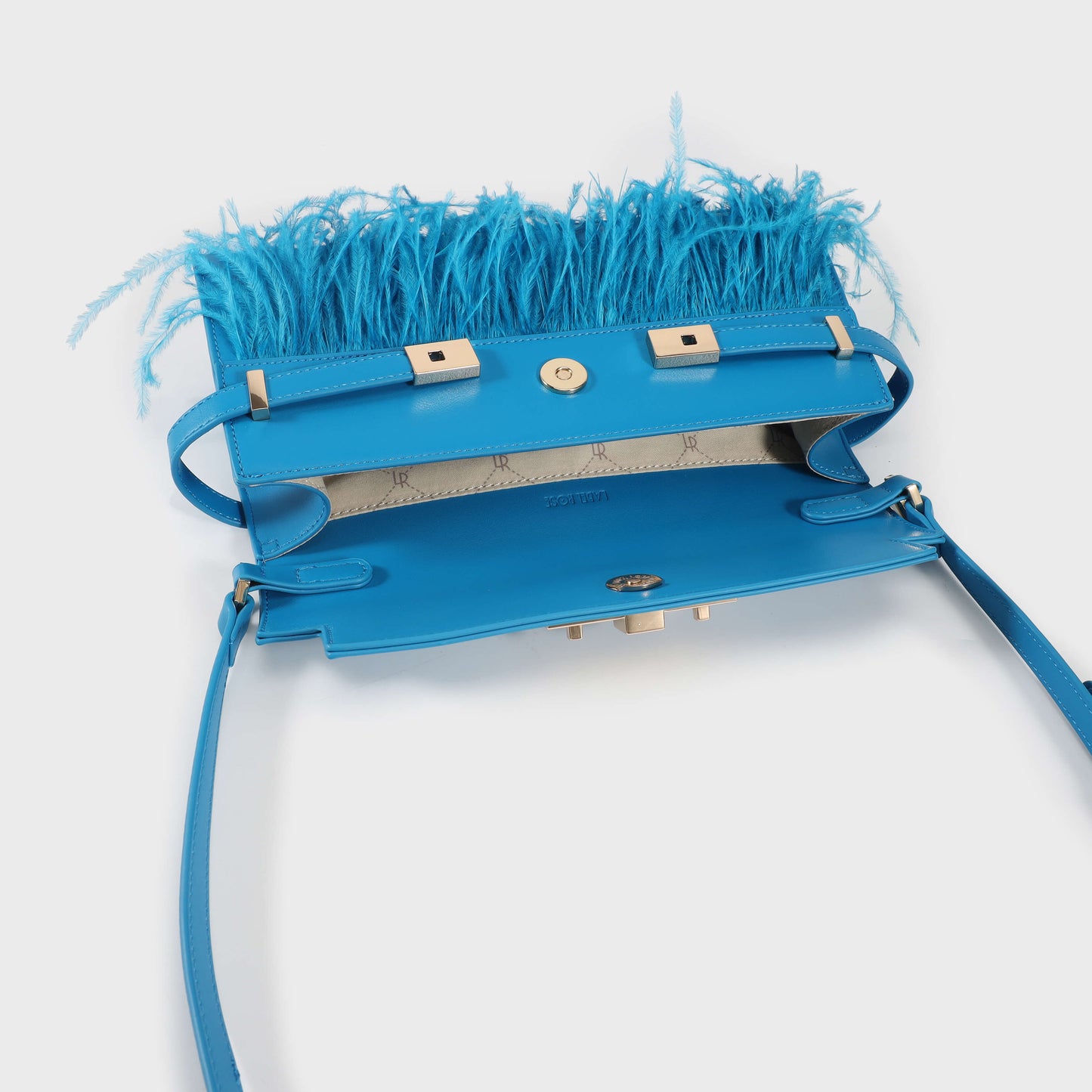 Borsa a tracolla GRACE LONG LE - TURQUOISE