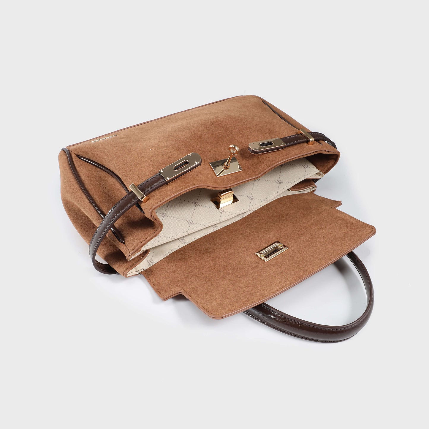 HARPER Shoulder Bag - BROWN