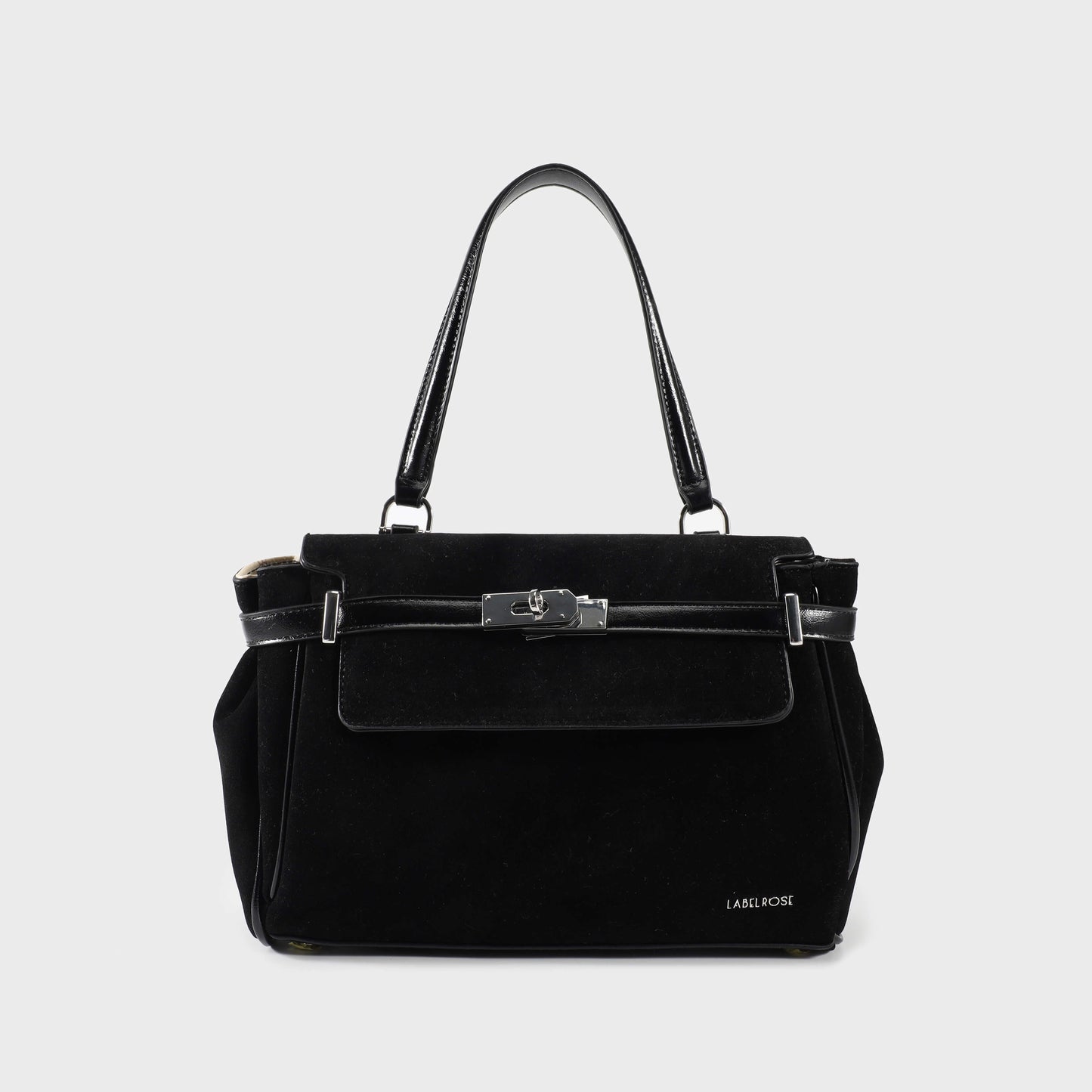 Borsa a tracolla HARPER - NERO SILVER