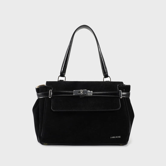 HARPER Shoulder Bag - BLACK SILVER