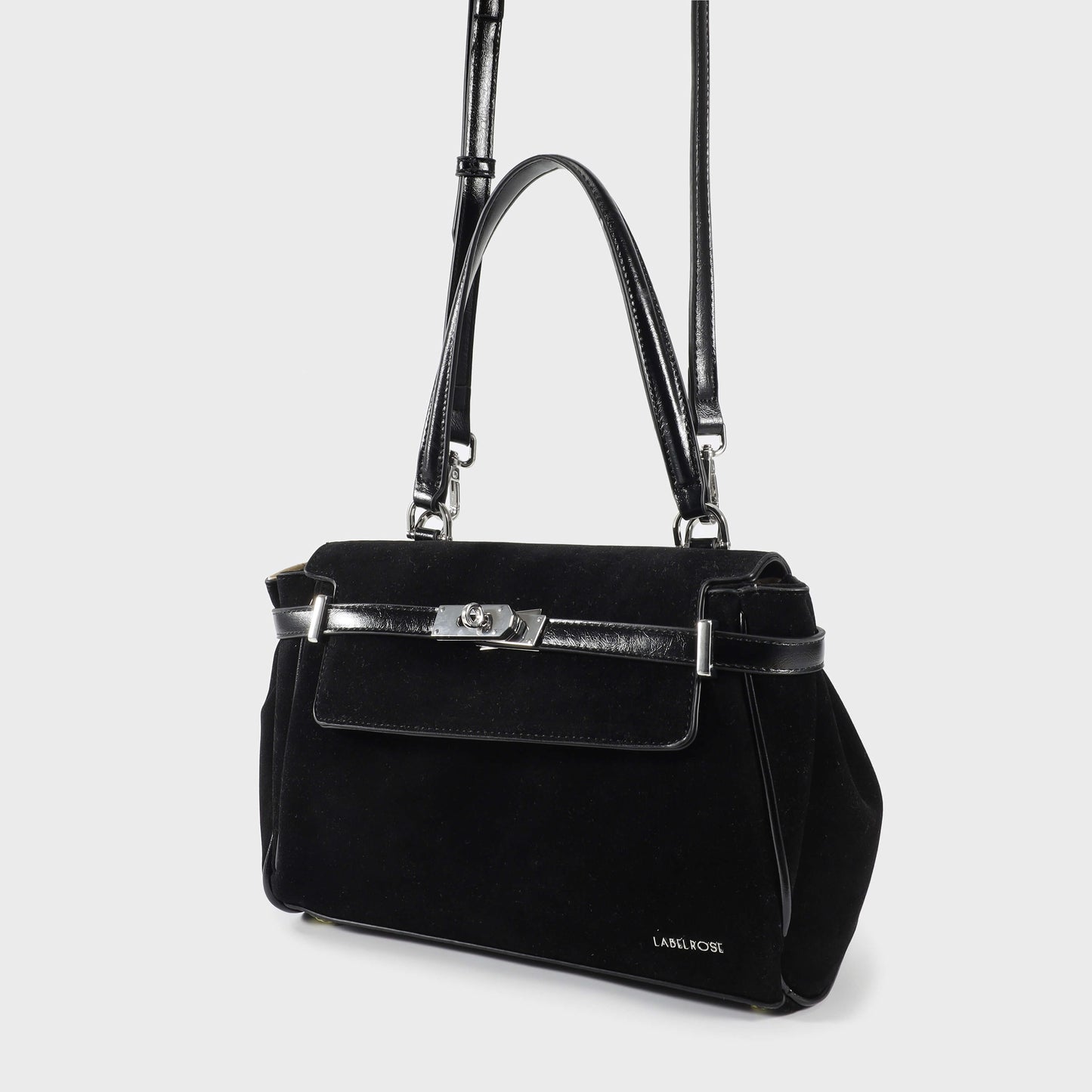 HARPER Shoulder Bag - BLACK SILVER