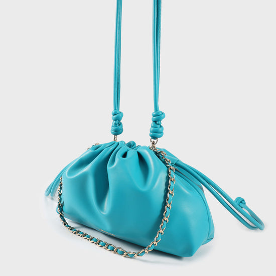 Borsa a tracolla JUDY - TURQUOISE
