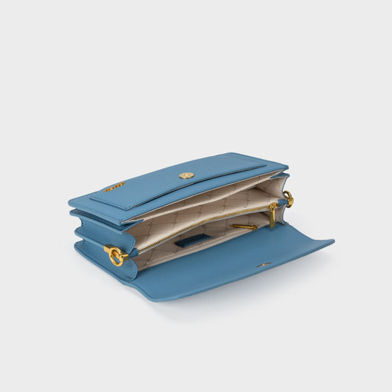 Borsa a spalla RACHEL - CERULEAN