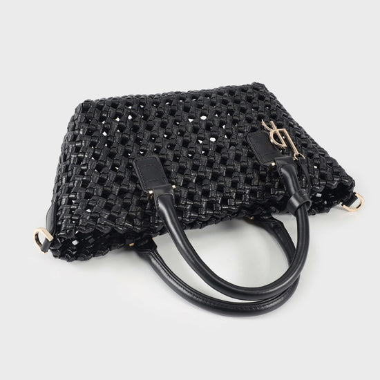 YVETTE Shoulder Bag - BLACK
