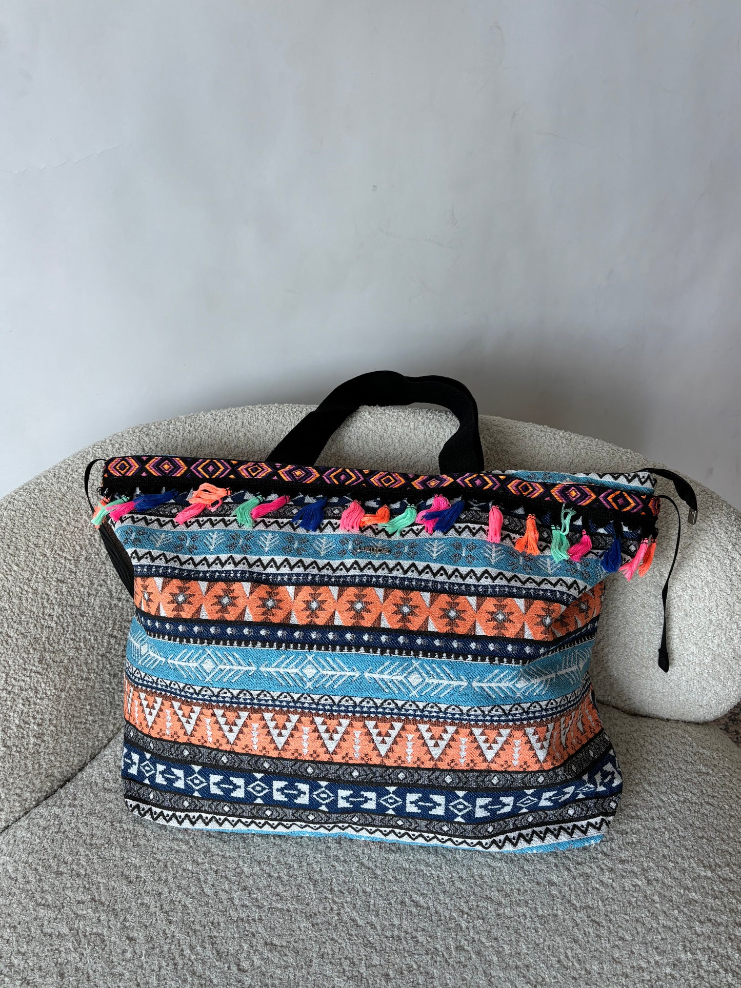 CALIFORNIA beach bag-orange