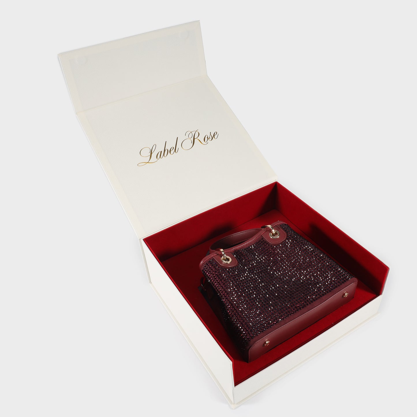 Borsa a mano MARGOT SMALL STRASS IN LOVE - GOLD - PREVENDITA