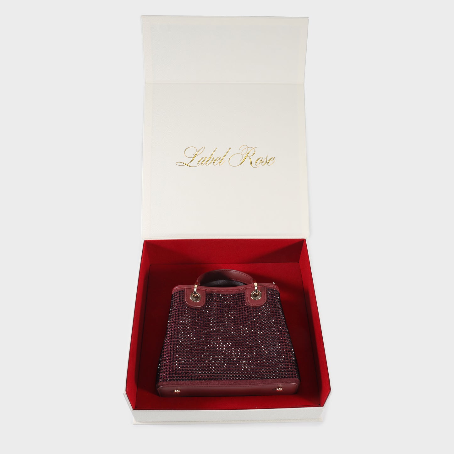 Borsa a mano MARGOT SMALL STRASS IN LOVE - GOLD - PREVENDITA