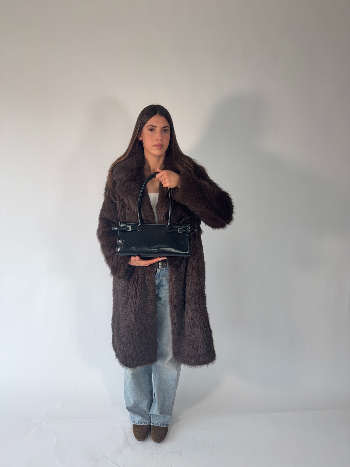 SABOT GLACE shoulder bag - BLACK