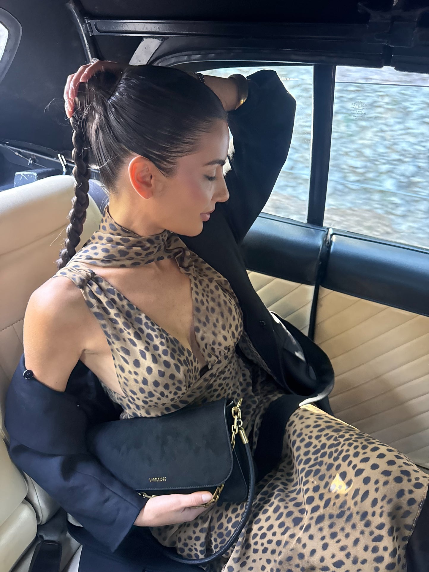 Borsa a spalla MELANY- NERO