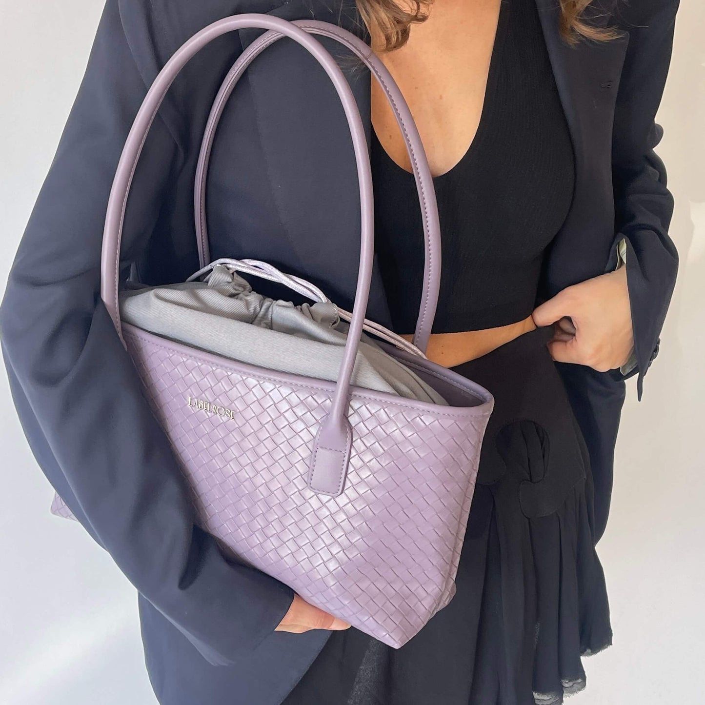 Borsa a spalla SPENCER - LAVANDER