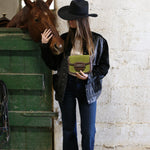 Bolso bandolera Addison Saddle - Verde