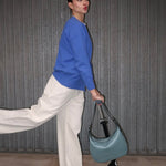 LILLIAN Shoulder Bag - CADET BLUE