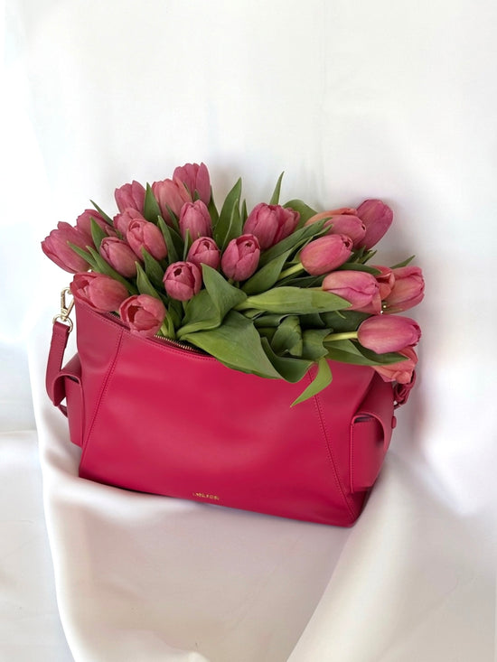 Bolso de hombro LEXI 2.0 - CEREZA