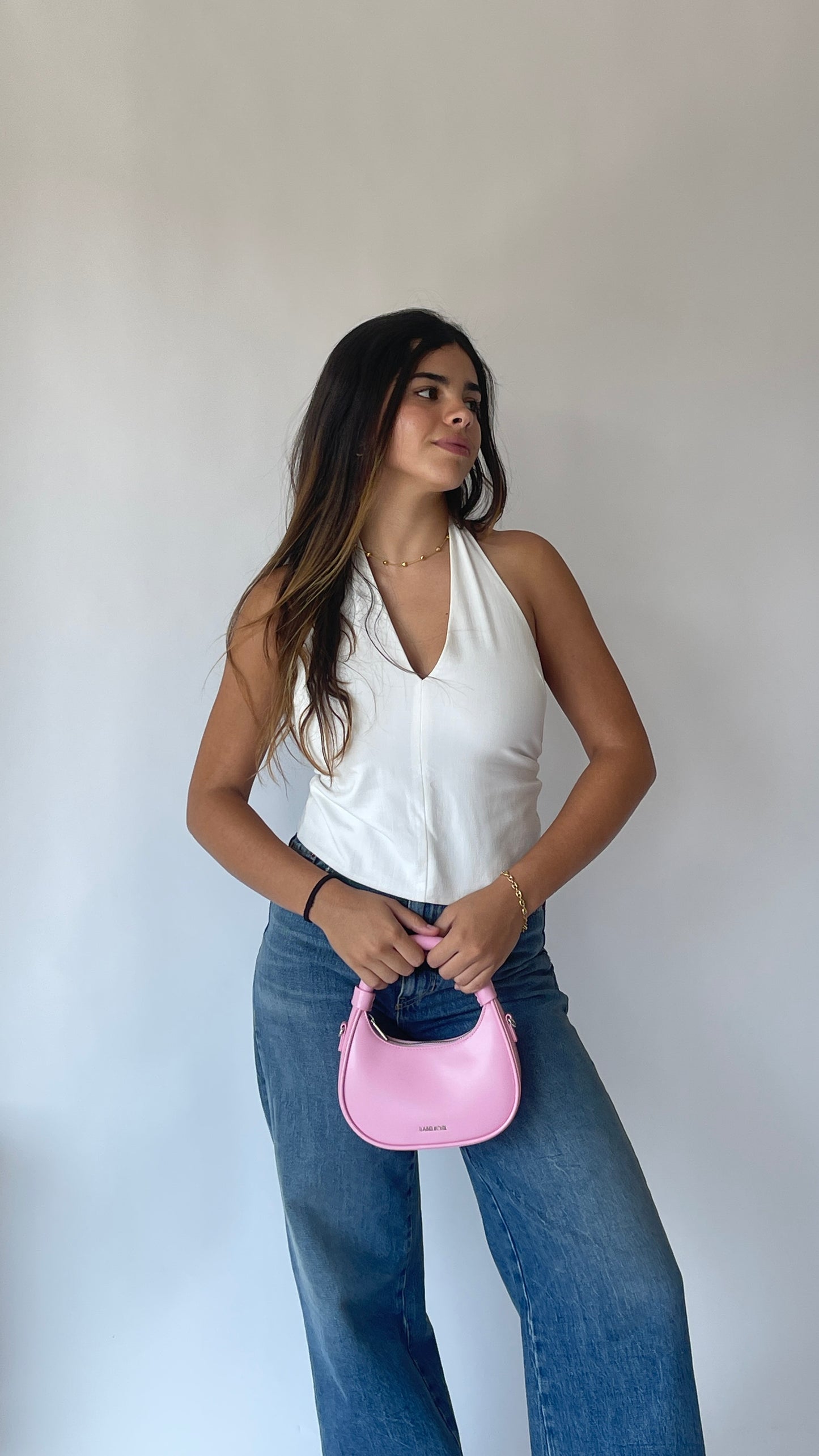 Mini bag a mano LADY - PINK BUBBLE