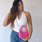 Mini bag a mano LADY - HOT PINK