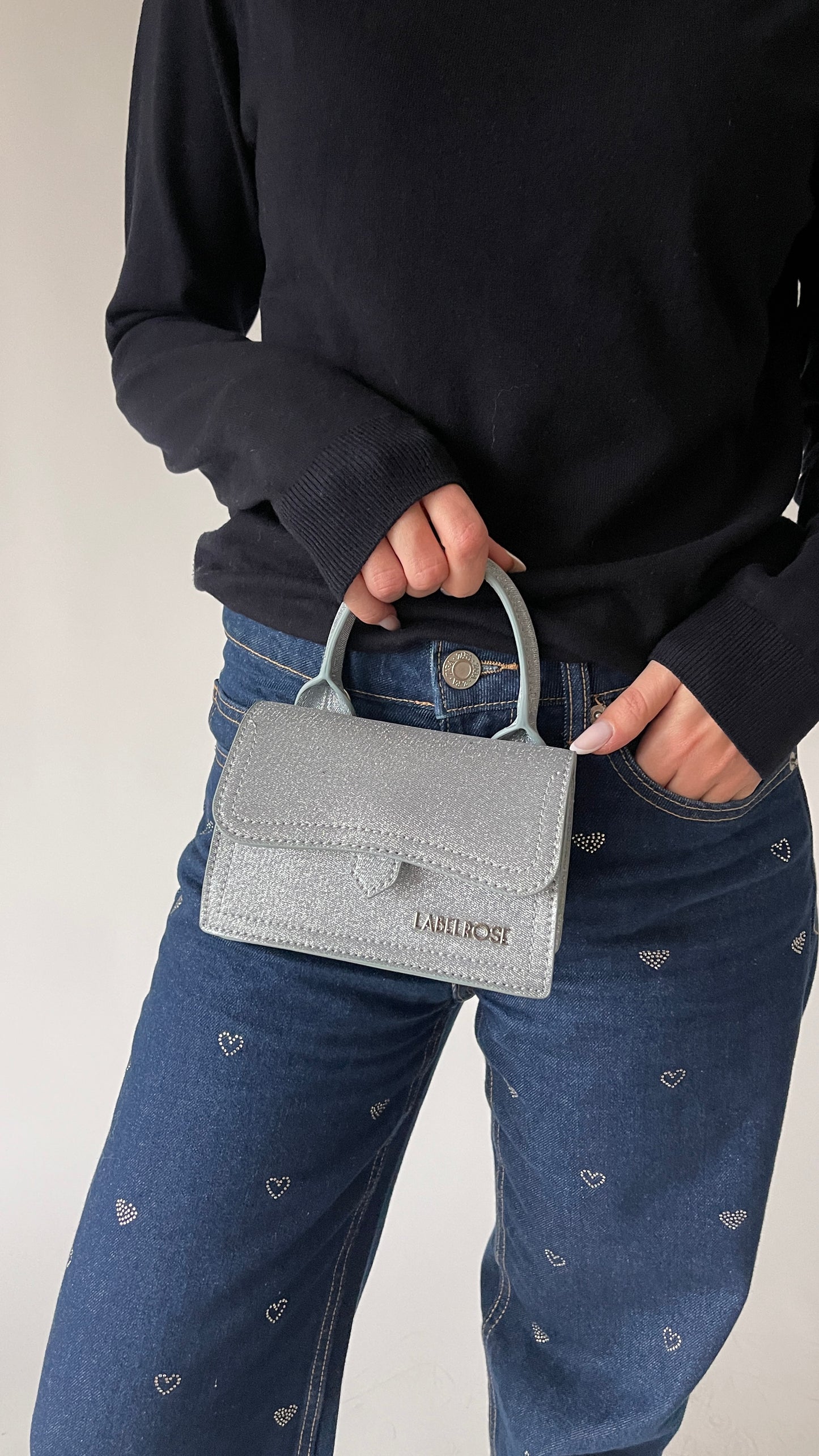 Bolso mini PAIGE MINI LE - AZUL CLARO
